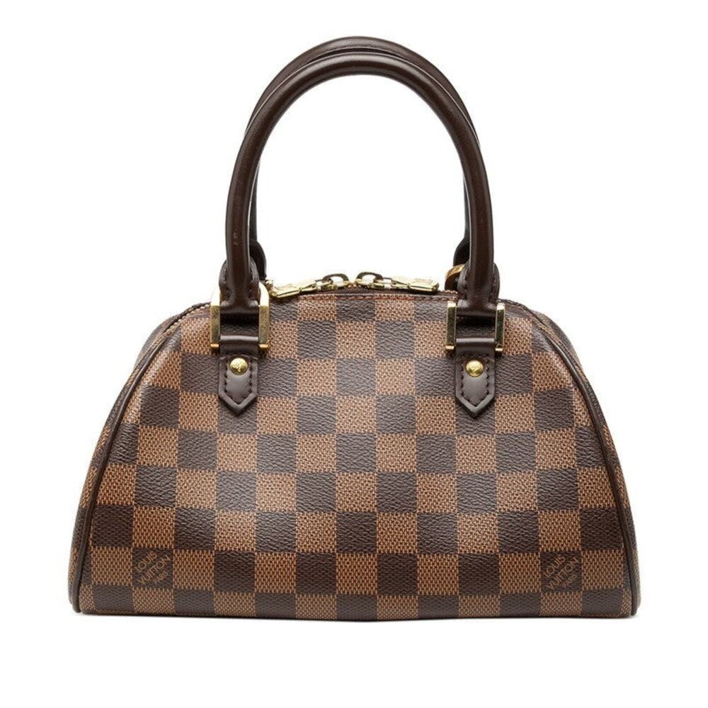 Louis Vuitton Damier Ebene Ribera Mini Handbag Brown Ebene
